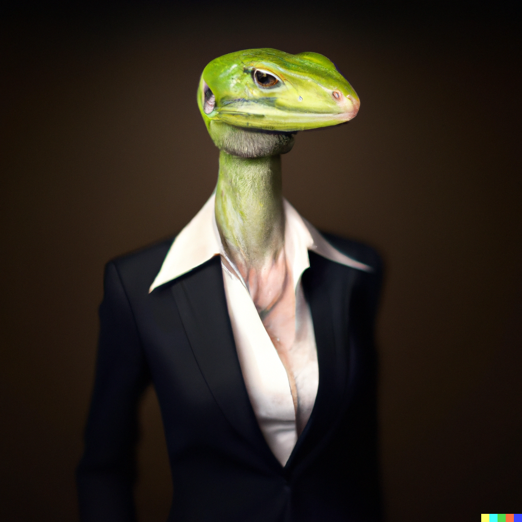 Snake based female Reptiloid